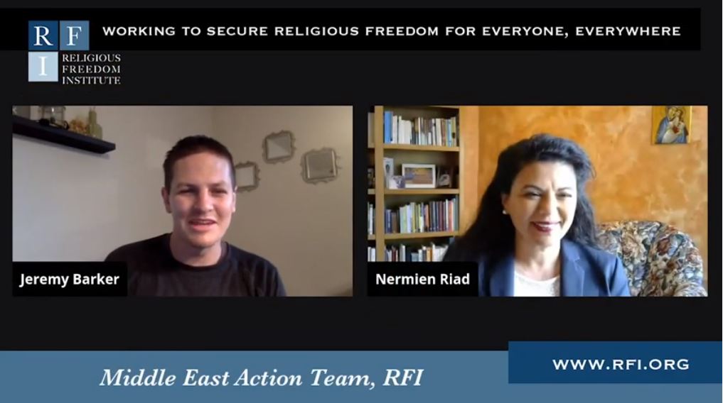 Watch Nermien Riad’s Interview with Religious Freedom Institute on COVID-19’s Impact in Egypt